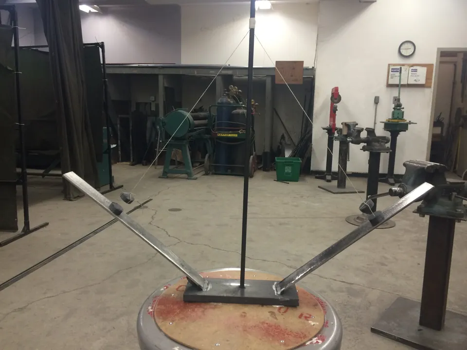 Steel prototype in the workshop