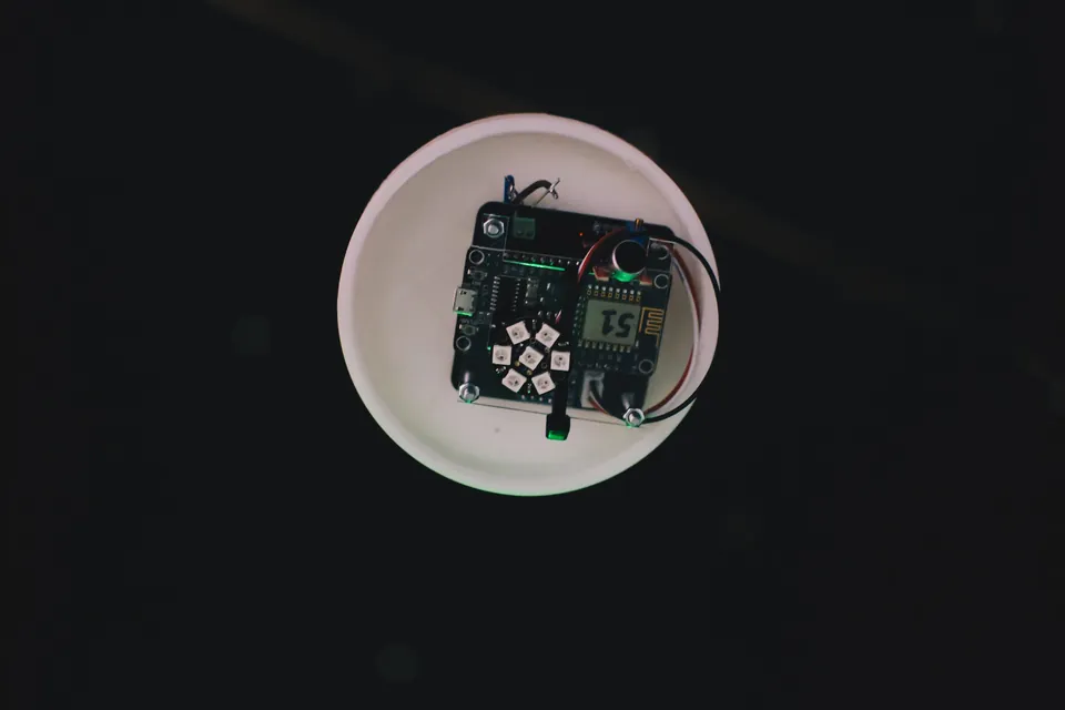 One of the 64 modules, opened