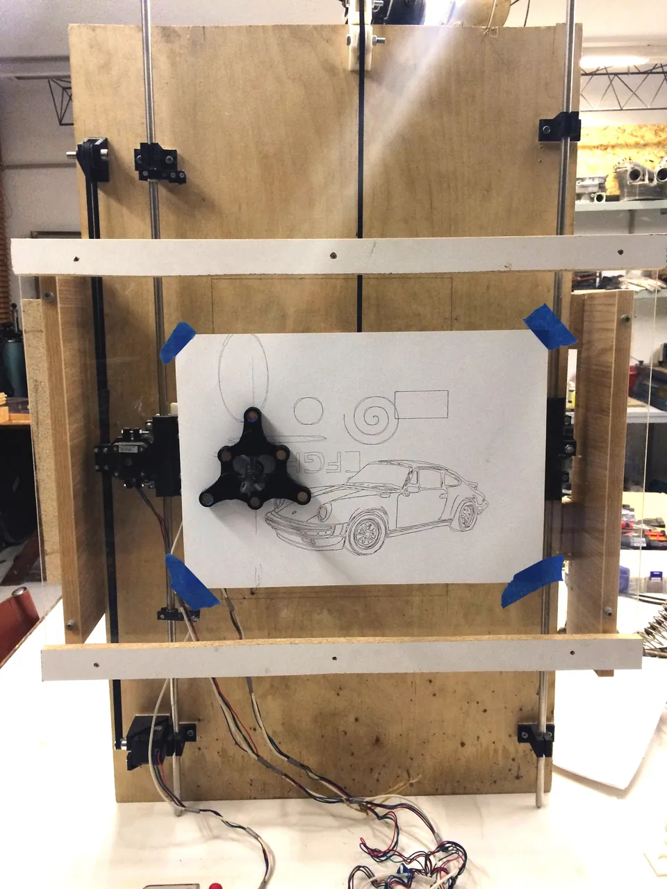 The machine behind the glass