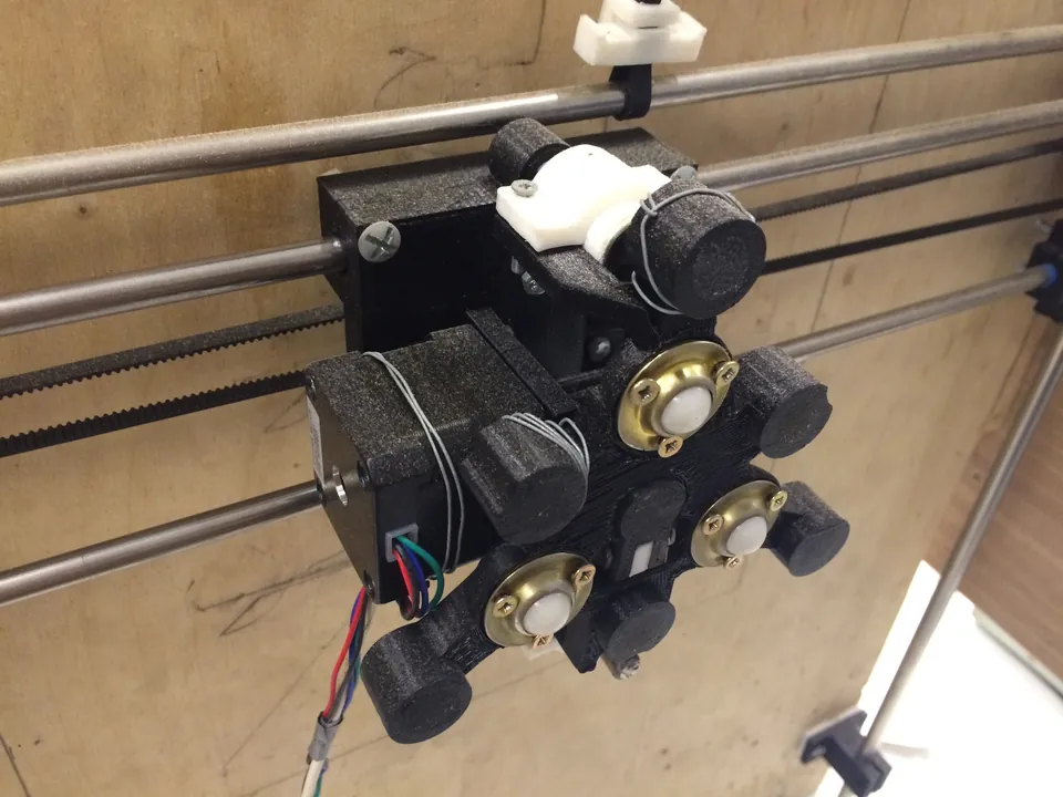 Carriage and motors
